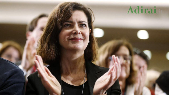 laura boldrini torna nel pd