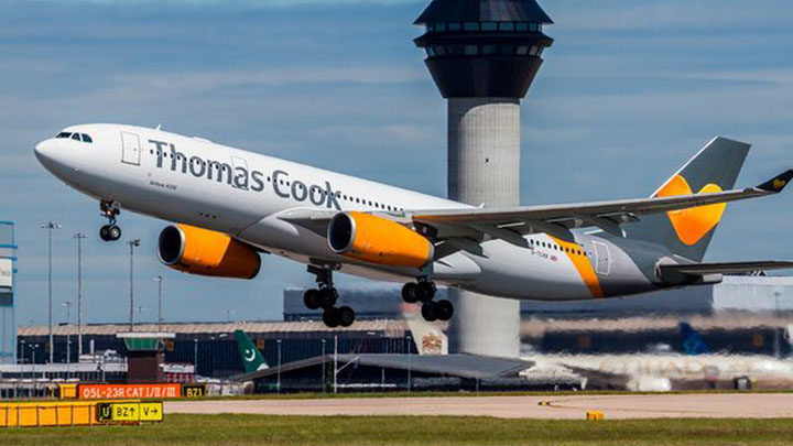 viaggio in aereo thomas cook