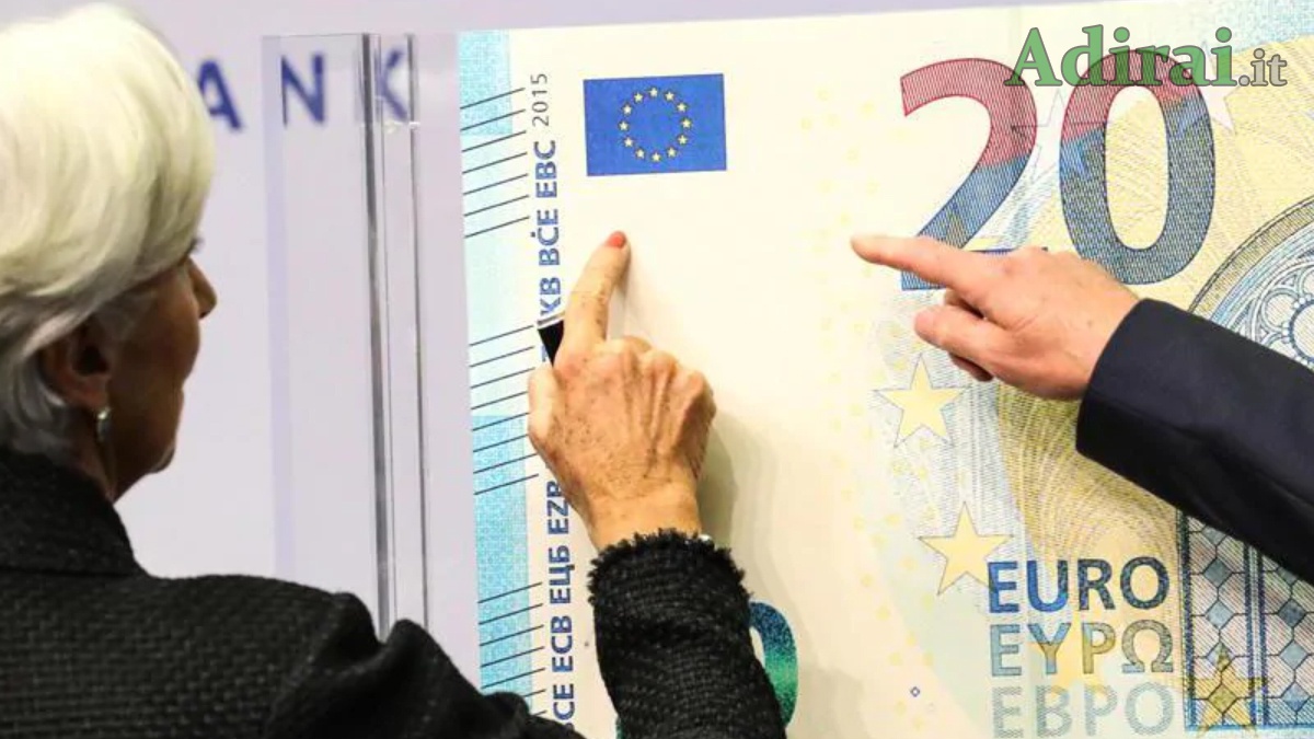 20 euro nuovi firma di christine lagarde