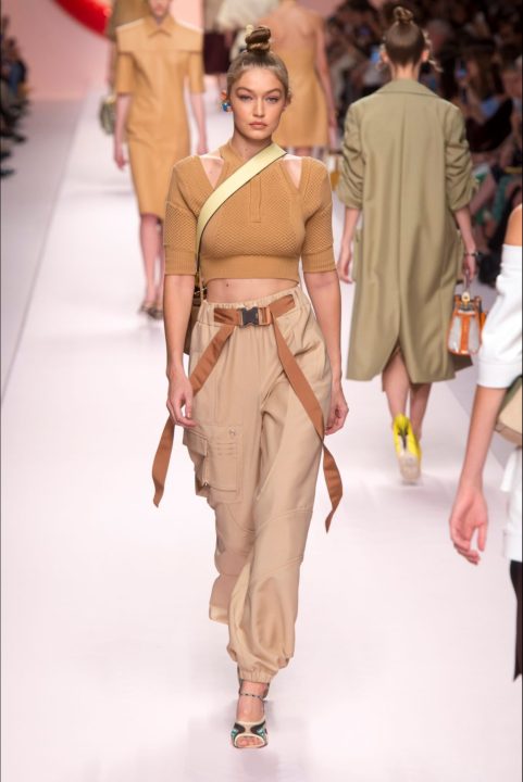 Gigi Hadid alla Milano fashion week 2019