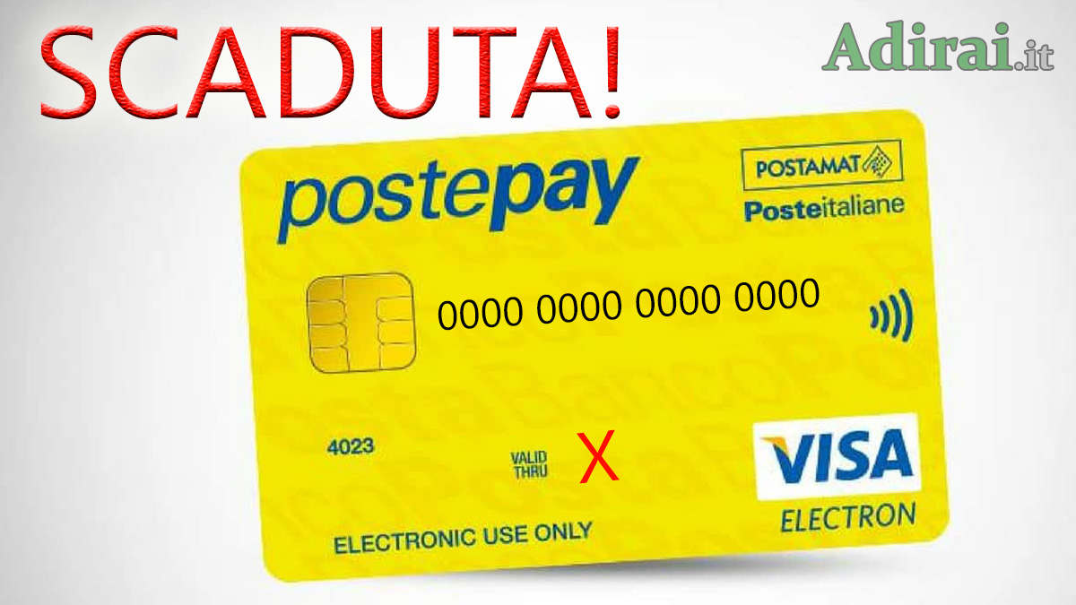 rinnovo postepay scaduta o in scadenza come fare a rinnovare la carta