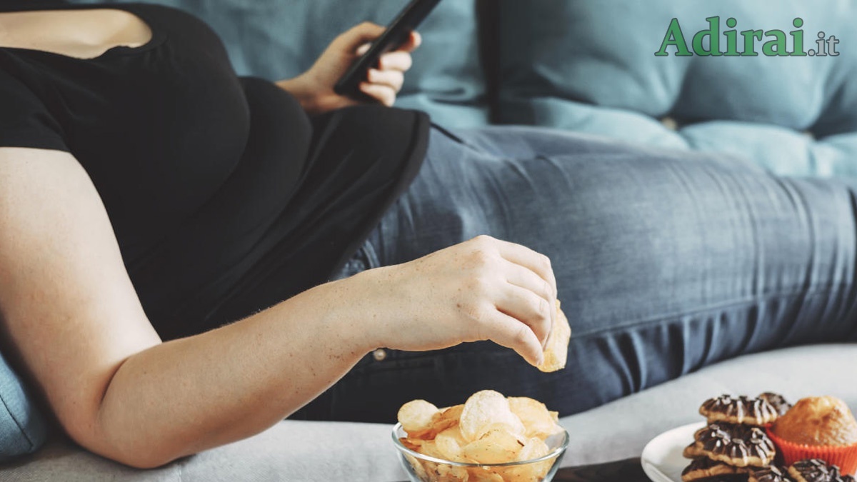 vita sedentaria dieta rischi conseguenze cause