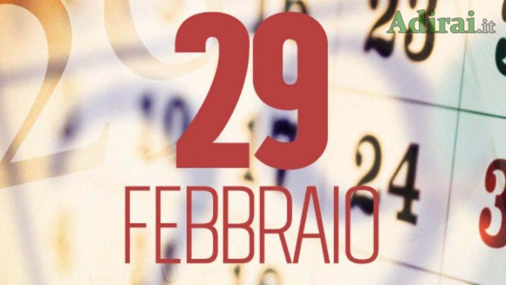 29 febbraio anno bisestile