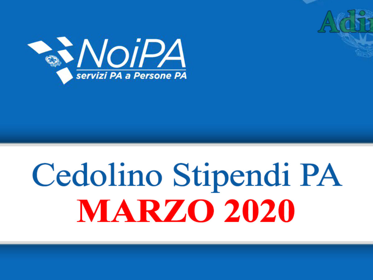 cedolino istruzione scaricare