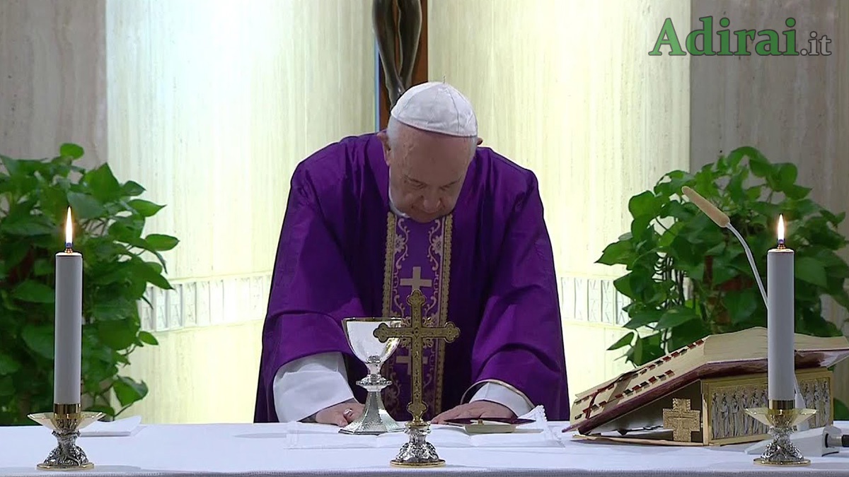 aggiornamenti coronvirus messa papa santa marta
