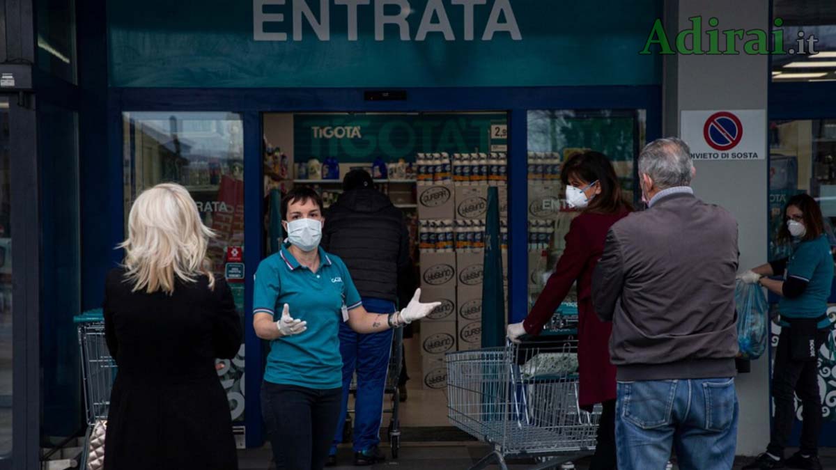 coronavirus spesa aggiornamenti ora per ora 18 marzo