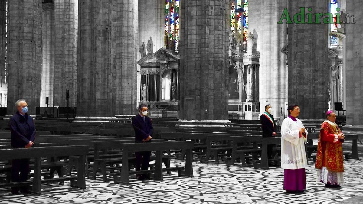 coronavirus italia aggiornamenti domenica delle palme duomo milano