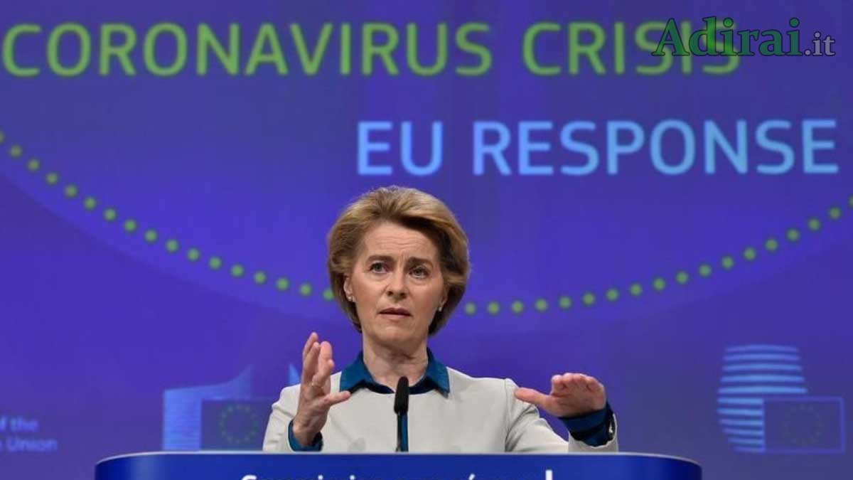 ursula von der leyen al parlamento ue