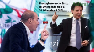 proroga stato di emergenza conte ci ripensa zingaretti pd