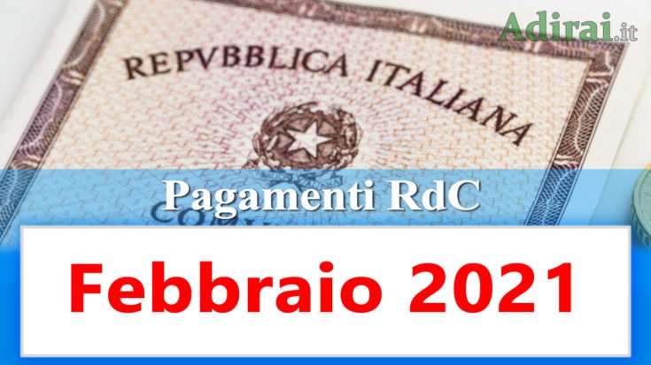 reddito di cittadinanza accredito pagamenti febbraio 2021 pagamento ricarica RdC