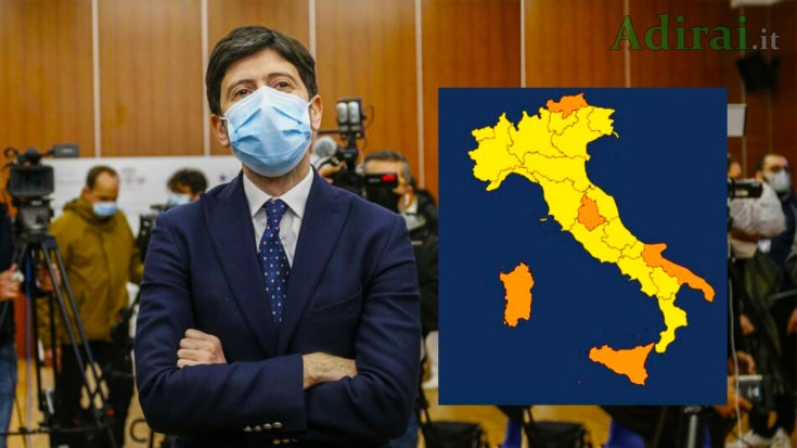 zona gialla dal 1 febbraio 2021 roberto speranza ultime notizie