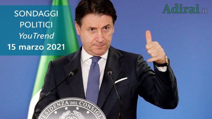 ultimi sondaggi politici 15 marzo 2021 youtrend
