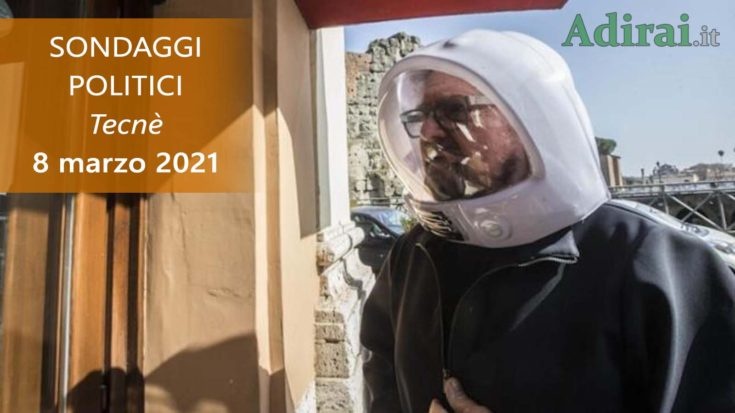 ultimi sondaggi politici 8 marzo 2021 tecne