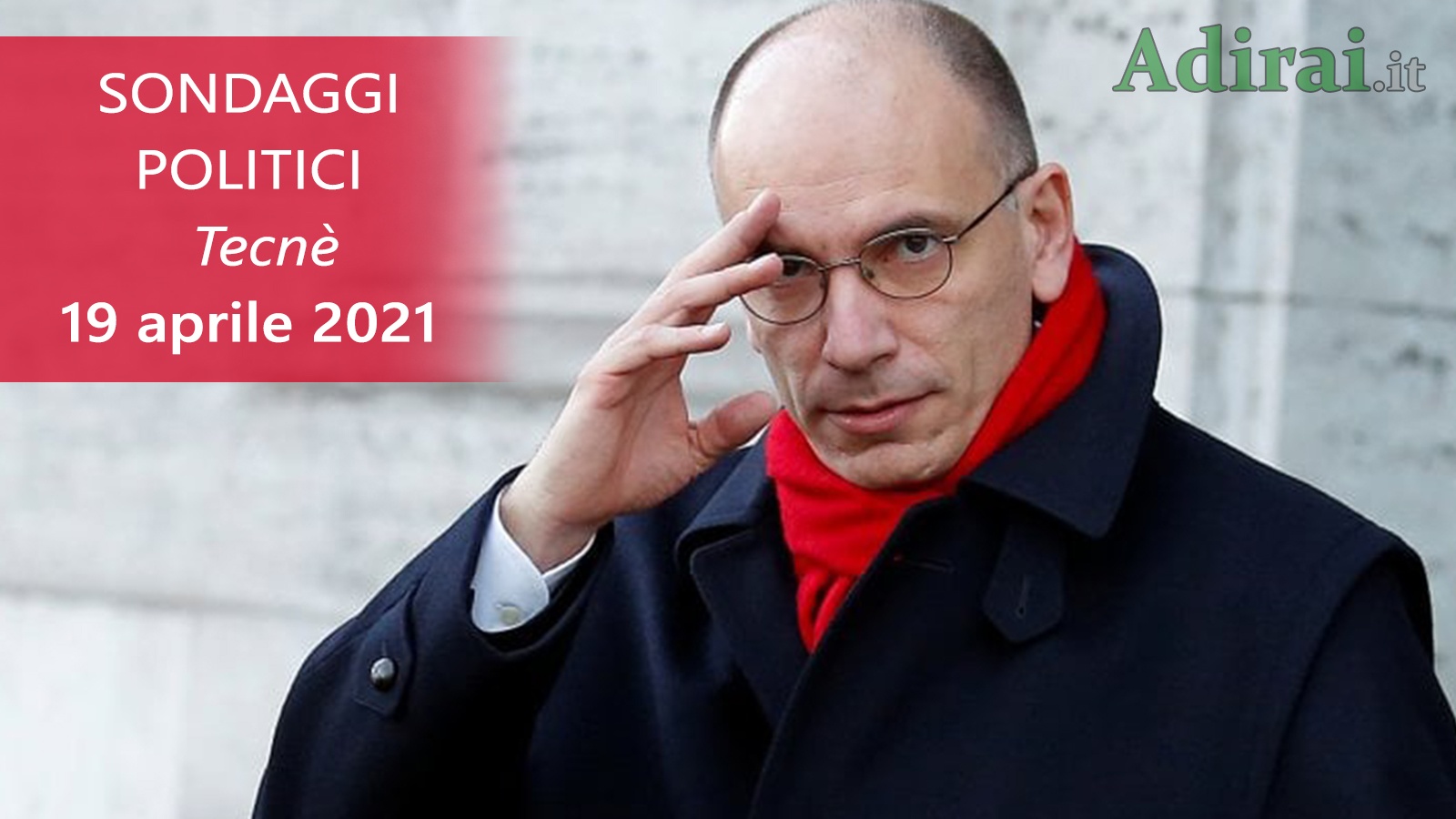 ultimi sondaggi politici 19 aprile 2021 tecne
