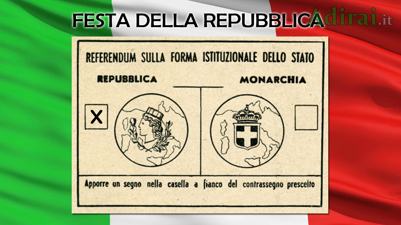 festa della repubblica italiana 2 giugno 1946 referendum italia