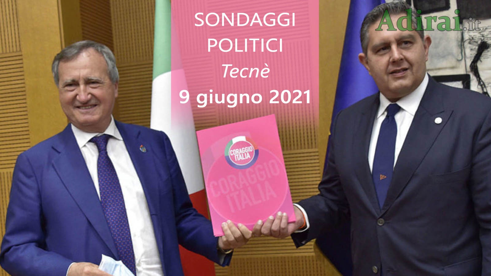 ultimi sondaggi politici 9 giugno 2021 tecne