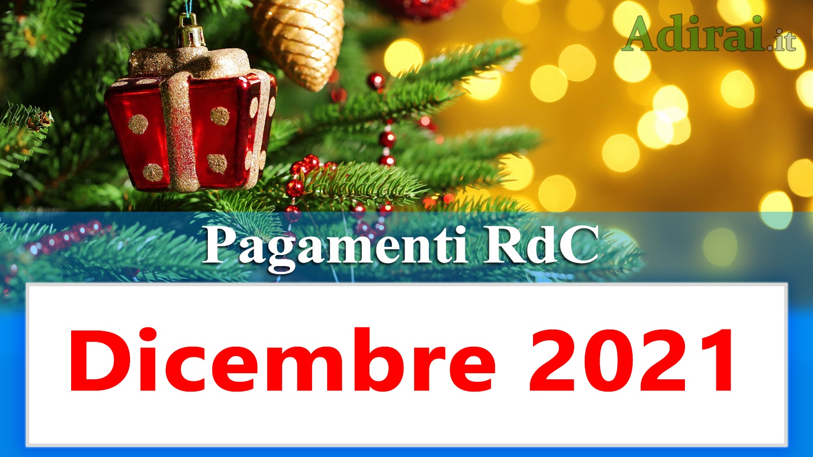 pagamenti reddito di cittadinanza dicembre 2021