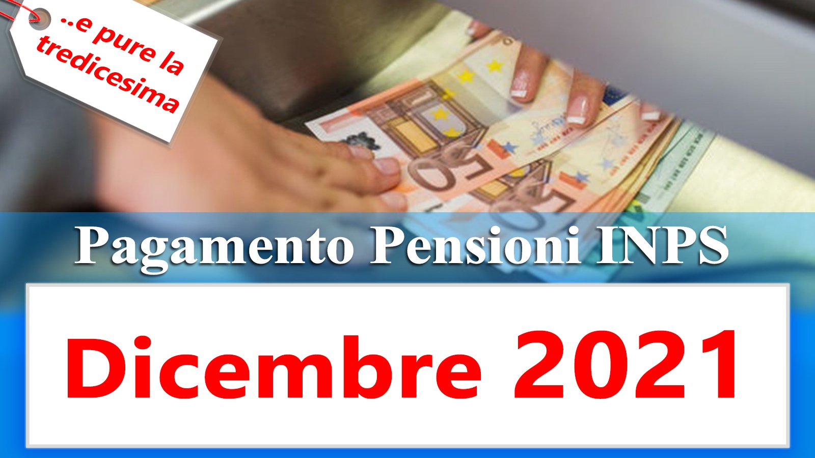 pagamento delle pensioni inps dicembre 2021