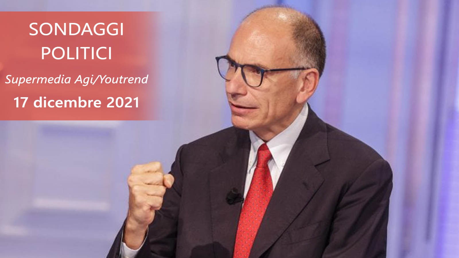 ultimi sondaggi politici 17 dicembre 2021 supermedia agi youtrend