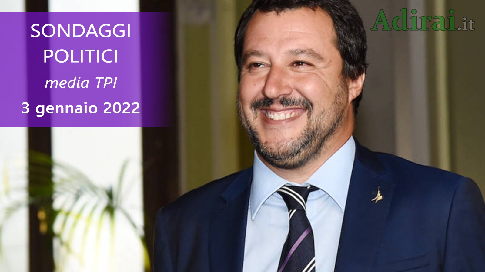 ultimi sondaggi politici 3 gennaio 2022 media tpi