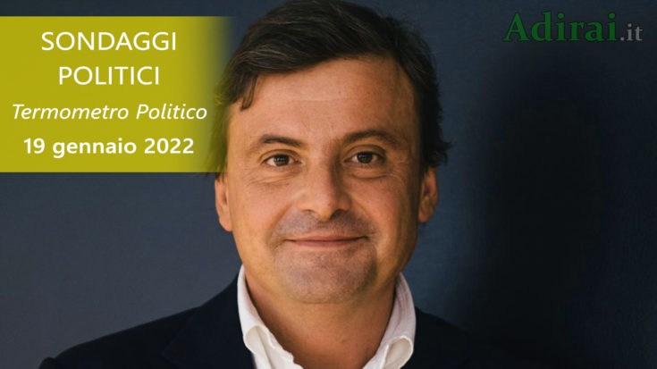 ultimi sondaggi politici 19 gennaio 2022 termometro politico - intenzioni di voto degli italiani