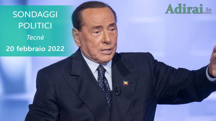 ultimi sondaggi politici 20 febbraio 2022 tecne - intenzioni di voto degli italiani