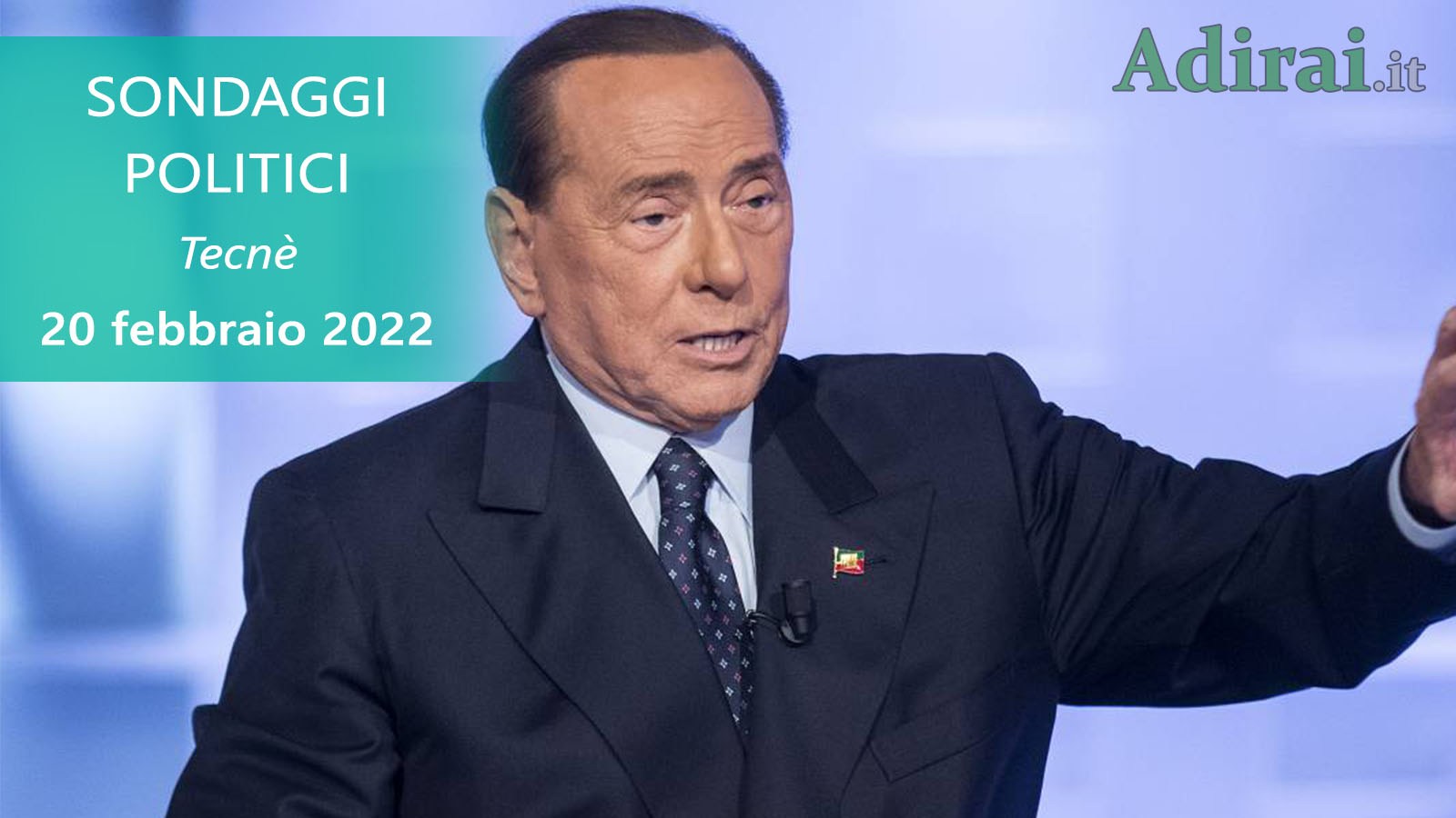 ultimi sondaggi politici 20 febbraio 2022 tecne