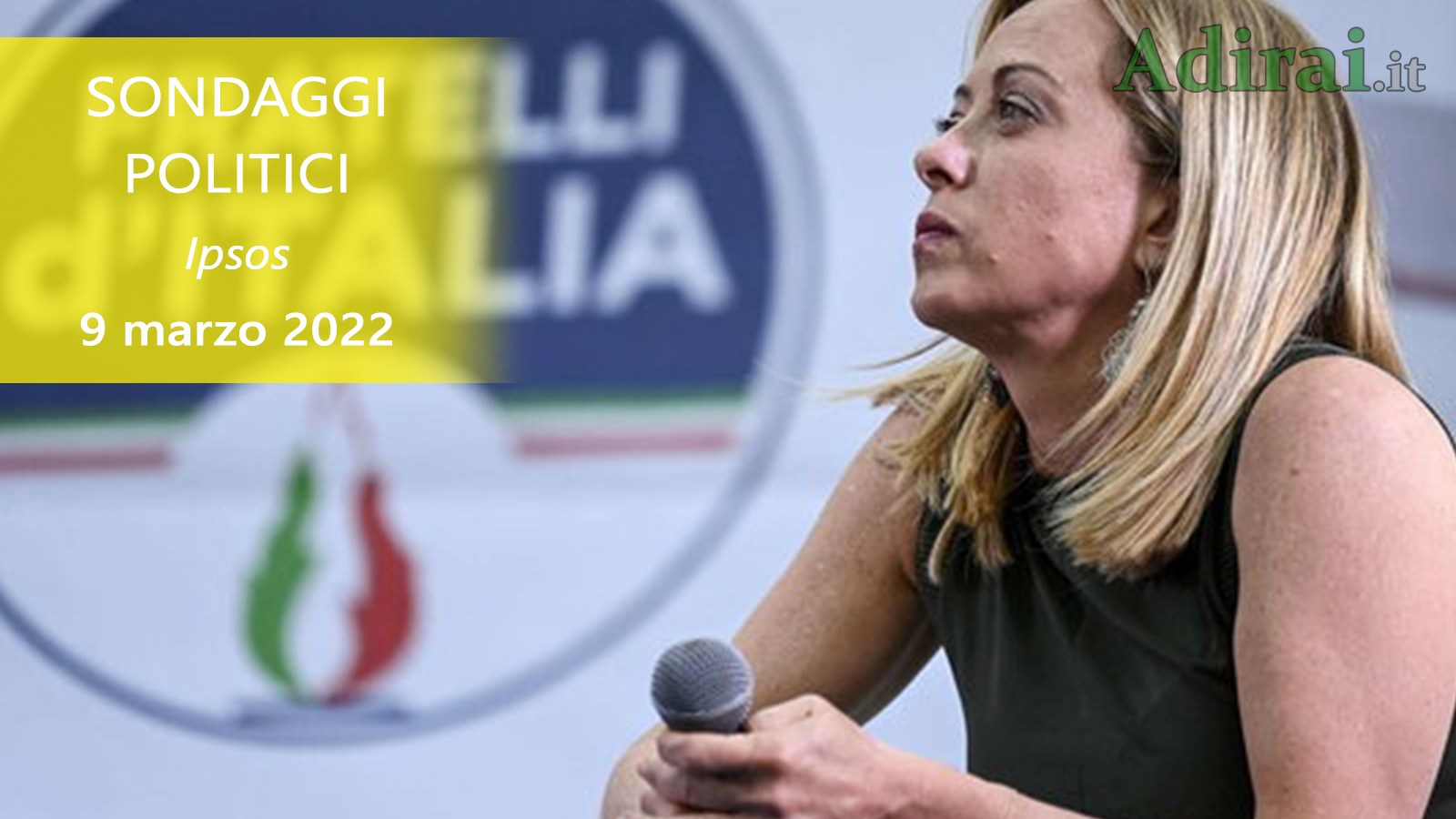 ultimi sondaggi politici 9 marzo 2022 ipsos