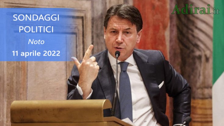 ultimi sondaggi politici 11 aprile 2022 noto di tutti i partiti italiani