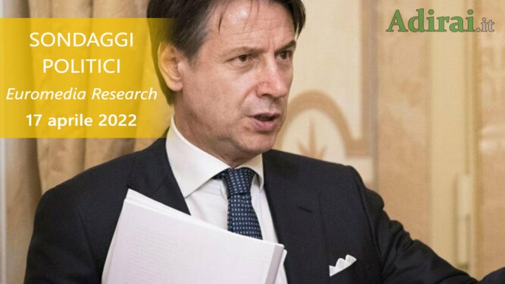 ultimi sondaggi politici 17 aprile 2022 euromedia research di tutti i partiti italiani