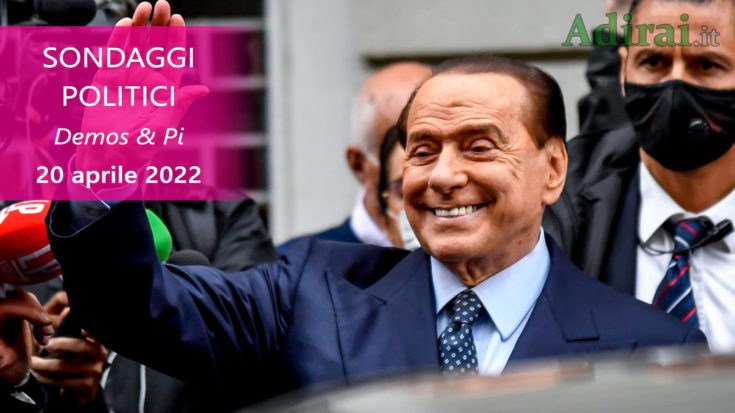 ultimi sondaggi politici 20 aprile 2022 demos pi  di tutti i partiti italiani