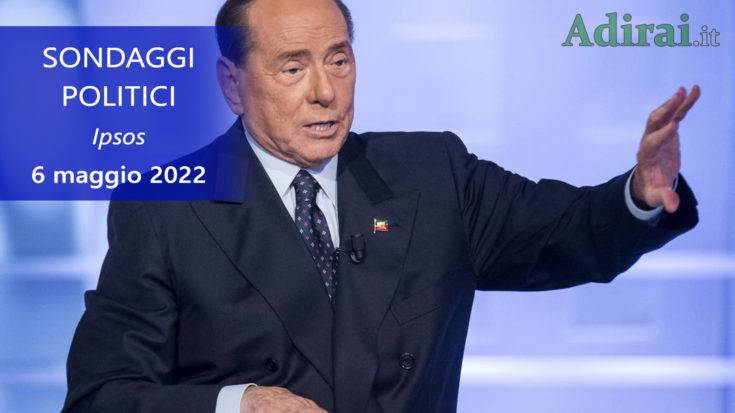 ultimi sondaggi politici 6 maggio 2022 ipsos di tutti i partiti italiani