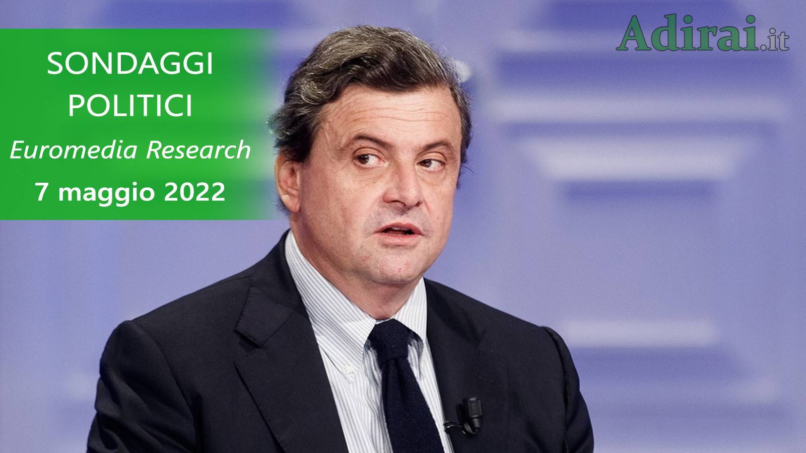 ultimi sondaggi politici 7 maggio 2022 euromedia research