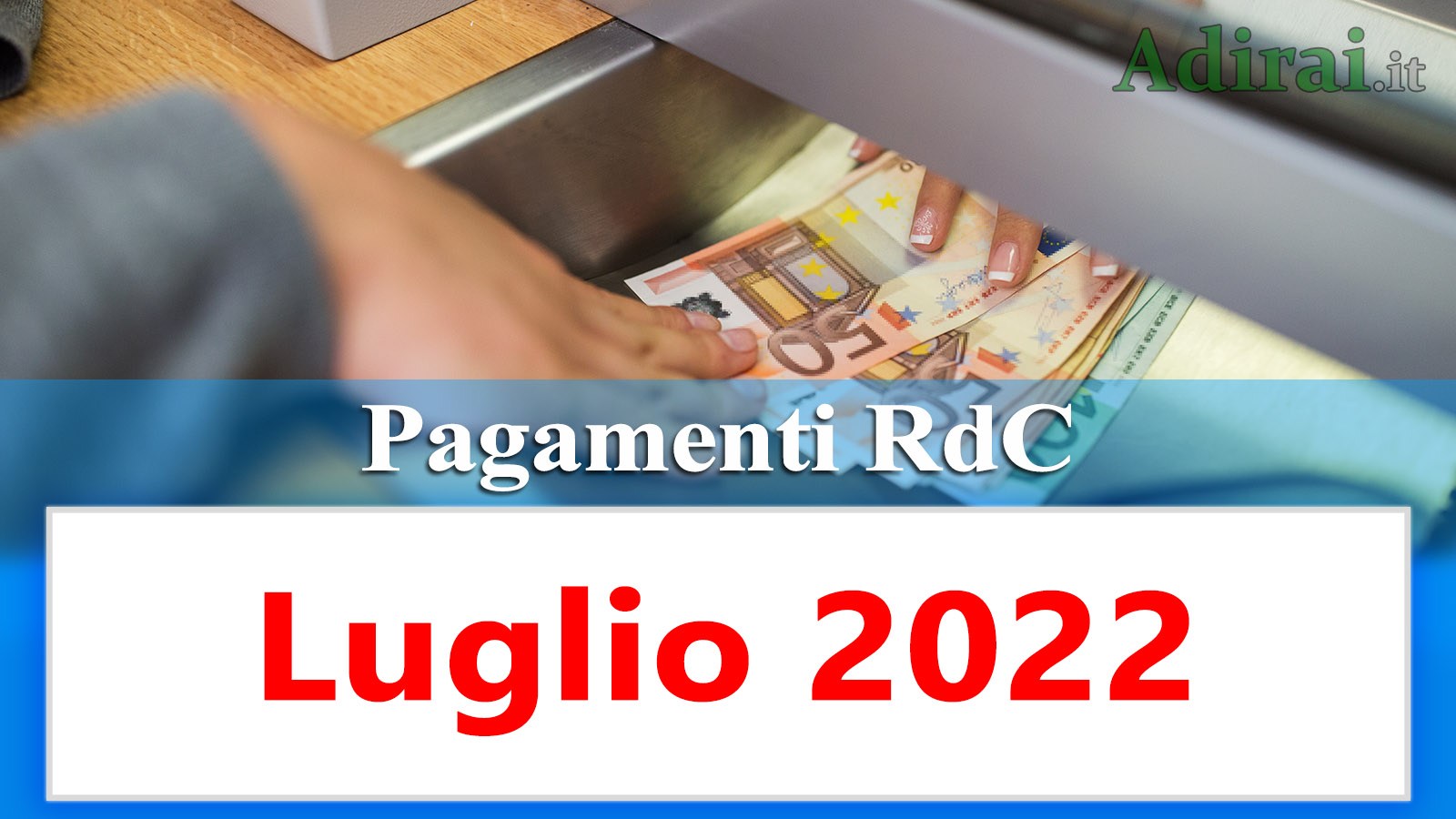 pagamenti reddito di cittadinanza luglio 2022