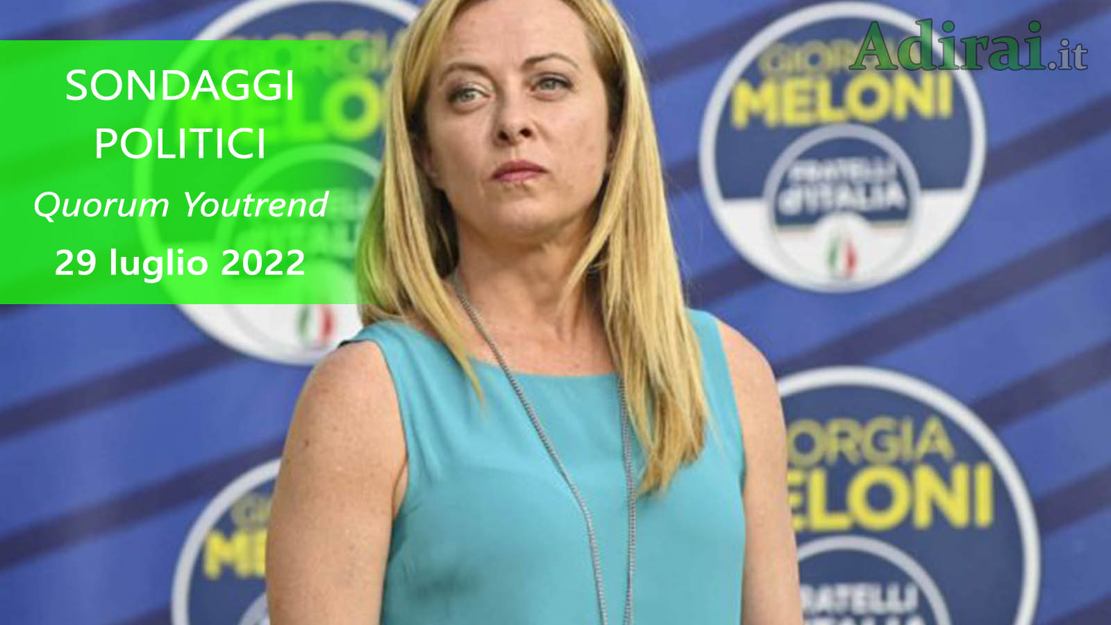 ultimi sondaggi politici 29 luglio 2022 youtrend