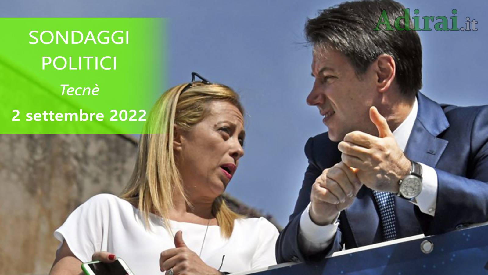 ultimi sondaggi politici 2 settembre 2022 tecne