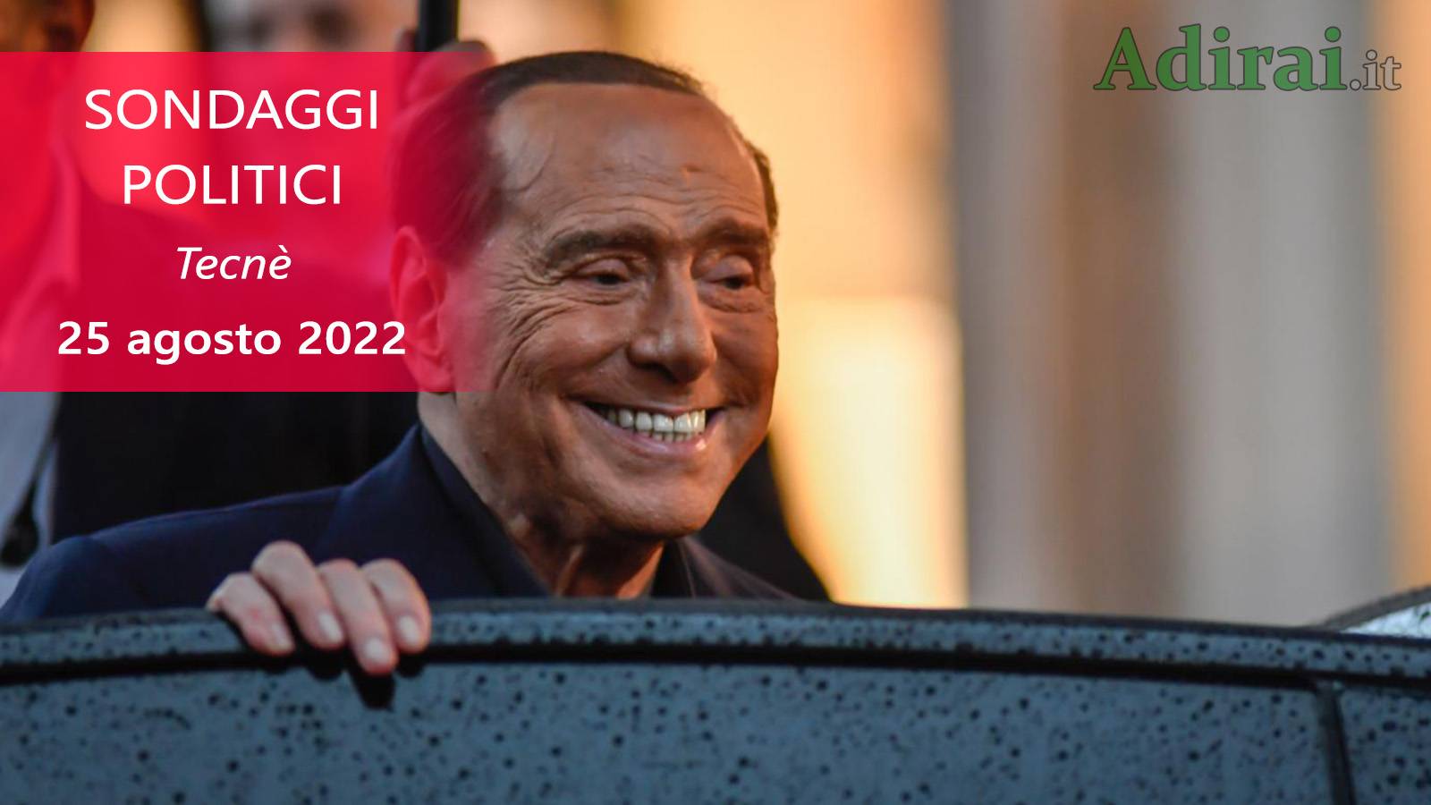 ultimi sondaggi politici 25 agosto 2022 tecne di tutti i partiti italiani
