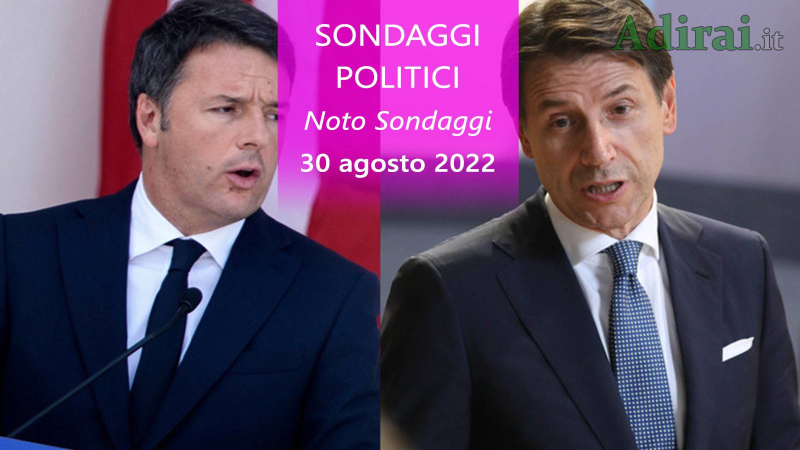ultimi sondaggi politici 30 agosto 2022 noto di tutti i partiti italiani