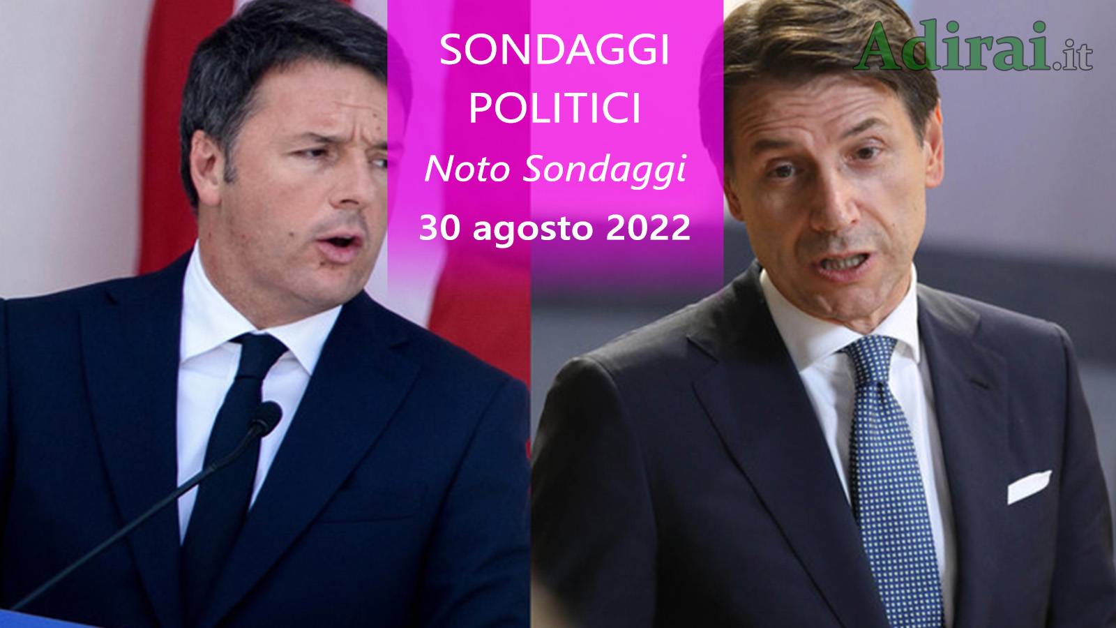 ultimi sondaggi politici 30 agosto 2022 noto