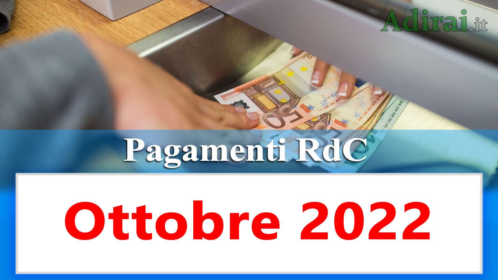 pagamenti reddito di cittadinanza ottobre 2022 ricarica RDC
