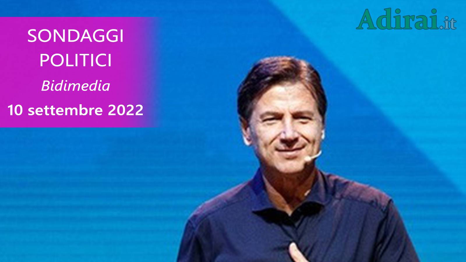 ultimi sondaggi politici 10 settembre 2022 bidimedia di tutti i partiti italiani