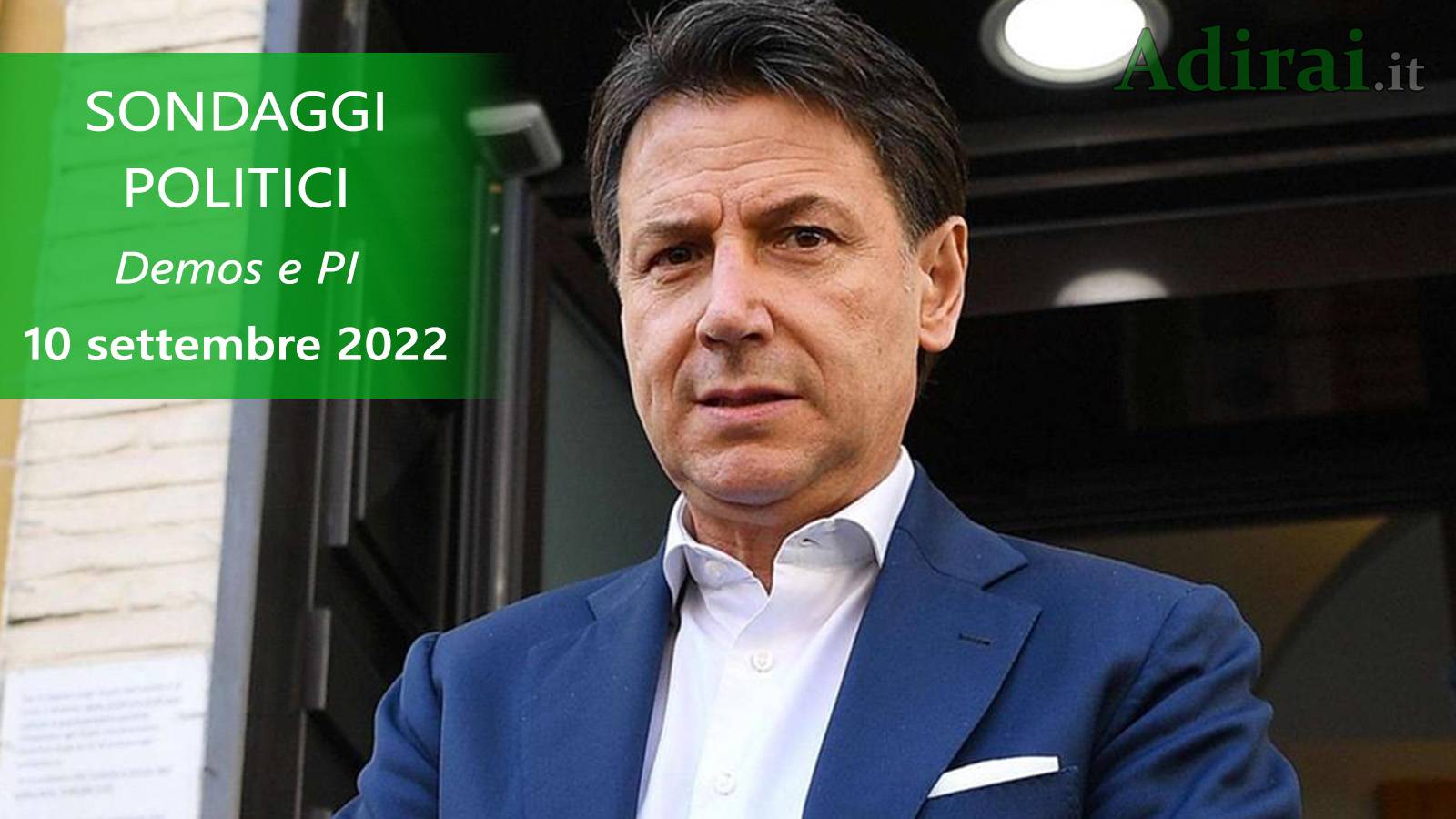 ultimi sondaggi politici 10 settembre 2022 demos pi