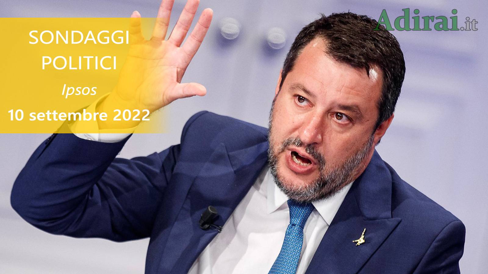 ultimi sondaggi politici 10 settembre 2022 ipsos di tutti i partiti italiani