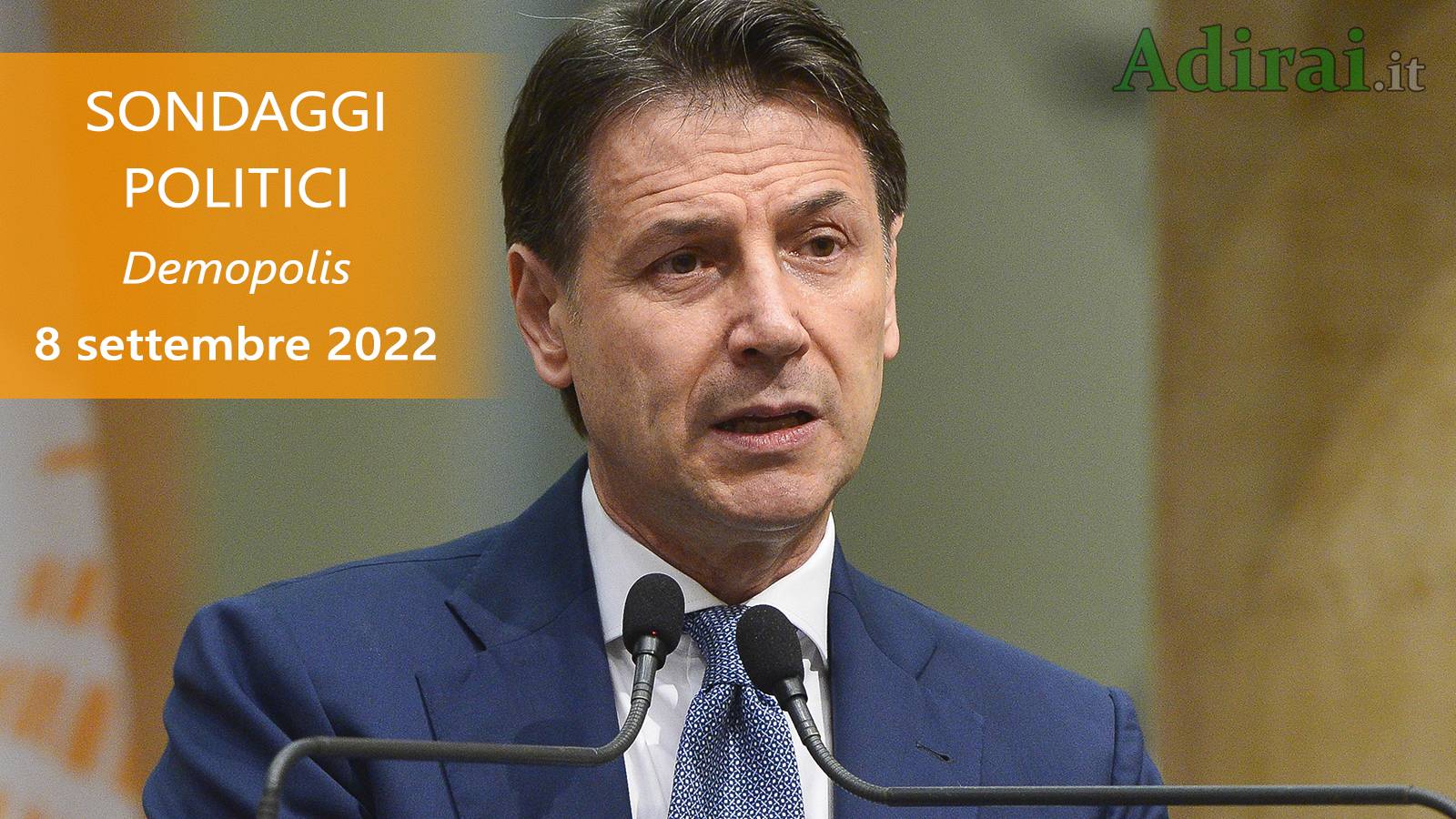 ultimi sondaggi politici 8 settembre 2022 demopolis di tutti i partiti italiani