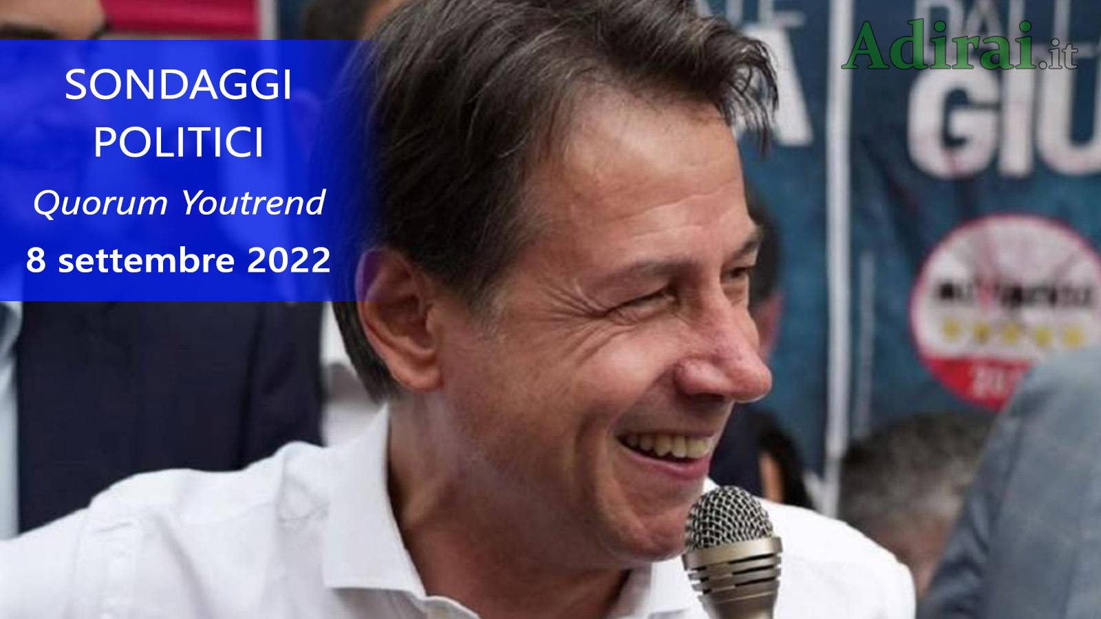 ultimi sondaggi politici 8 settembre 2022 quorum youtrend