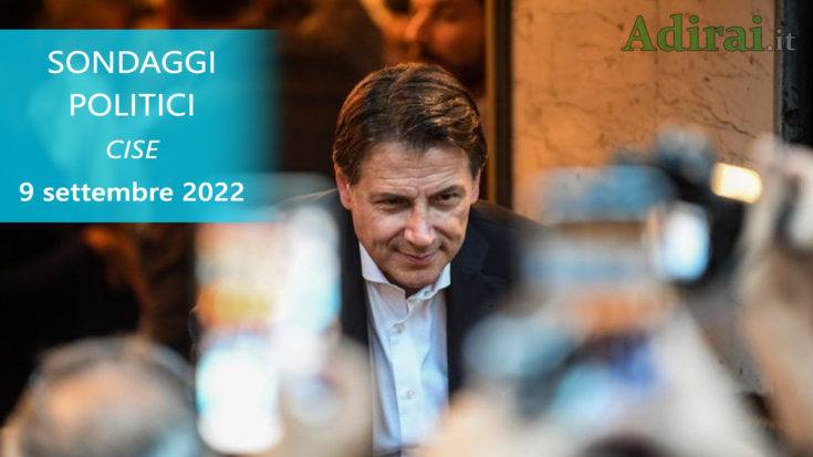 ultimi sondaggi politici 9 settembre 2022 cise di tutti i partiti italiani