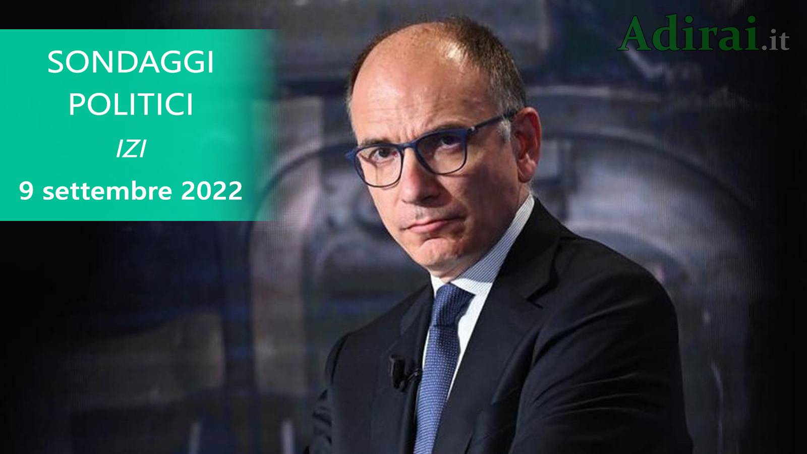 ultimi sondaggi politici 9 settembre 2022 izi