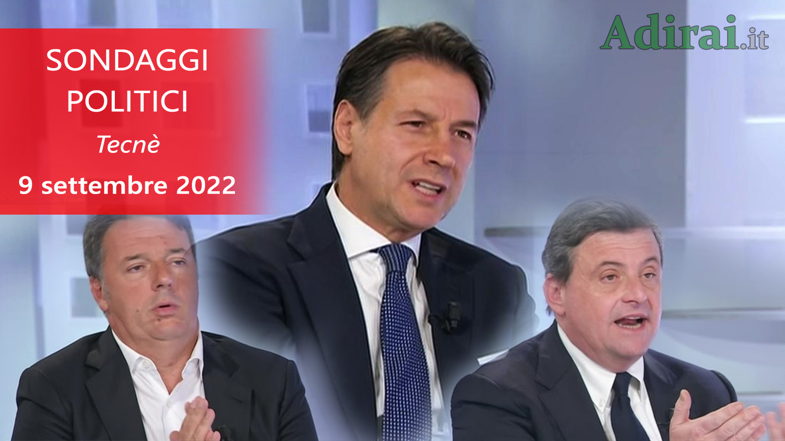 ultimi sondaggi politici 9 settembre 2022 tecne di tutti i partiti italiani