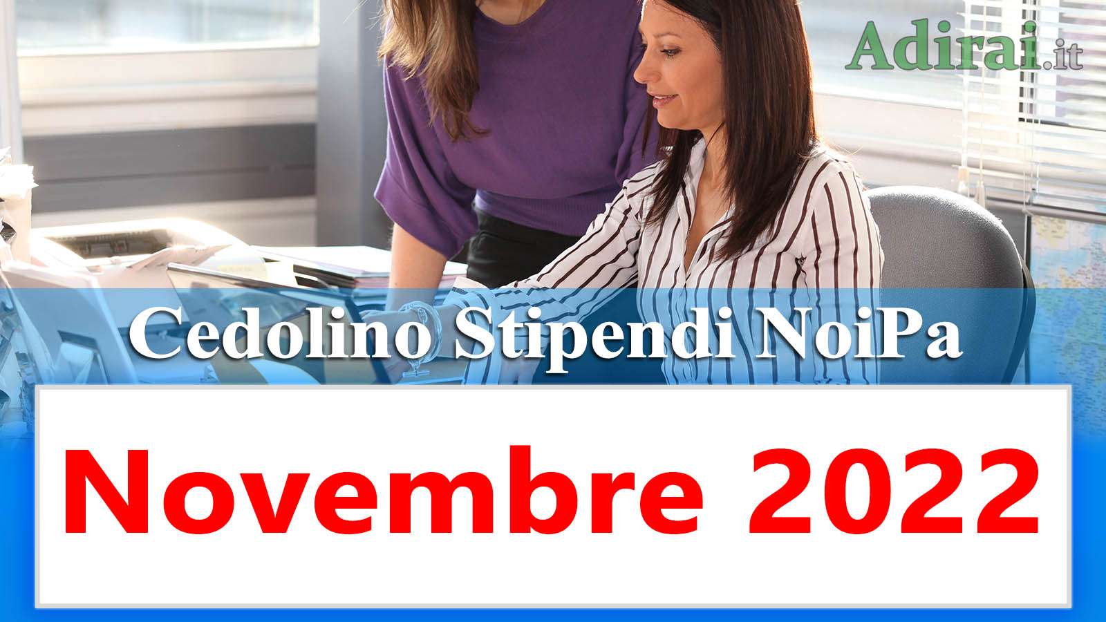 noipa cedolino stipendi pa novembre 2022
