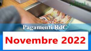 pagamenti reddito di cittadinanza novembre 2022
